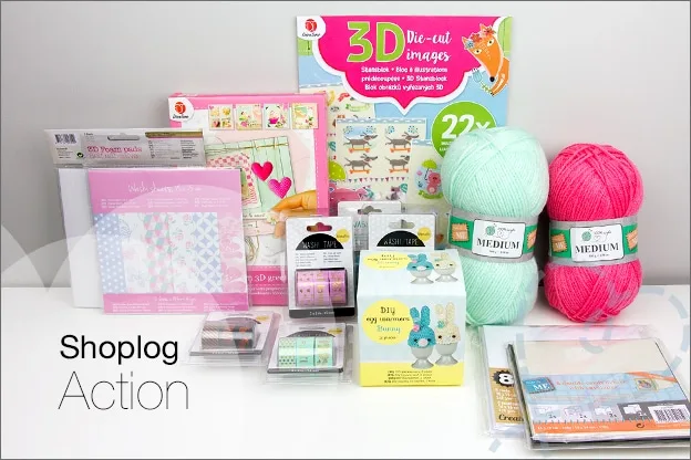 Shoplog: Action, veel knutselspullen