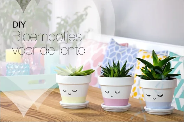 DIY #34: Bloempotjes verven CREA CROSS Lente