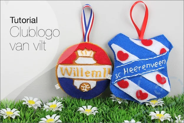 Tutorial #40: Clublogo van vilt maken