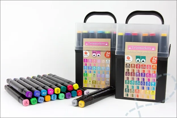 Action twinmarkers review mijn stiften