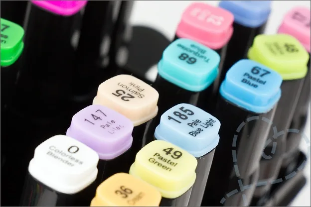 Review Action twinmarkers pastel kleuren