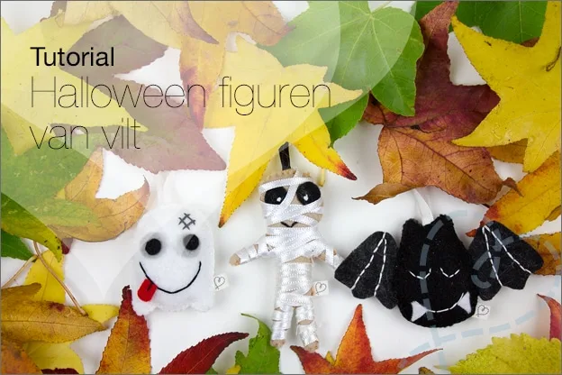 Tutorial #44: Halloween figuren van vilt ★