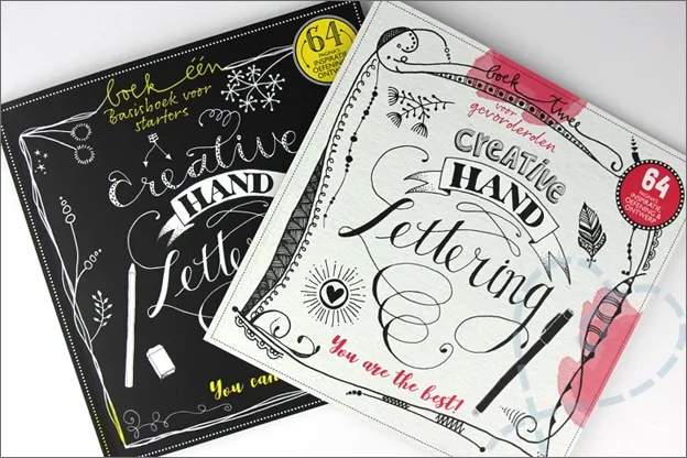 Action creative handlettering boeken dutchbook