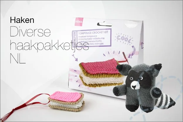 Haken #21: Diverse haakpakketjes uit Nederlandse winkels