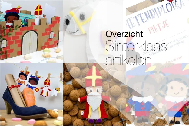 Overzicht: Sinterklaas artikelen