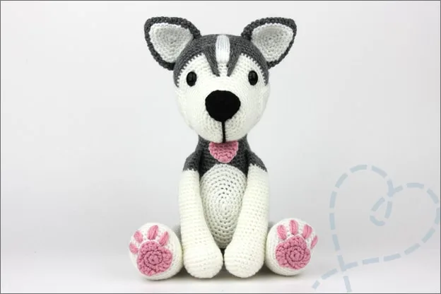 Haken husky armen benen poten
