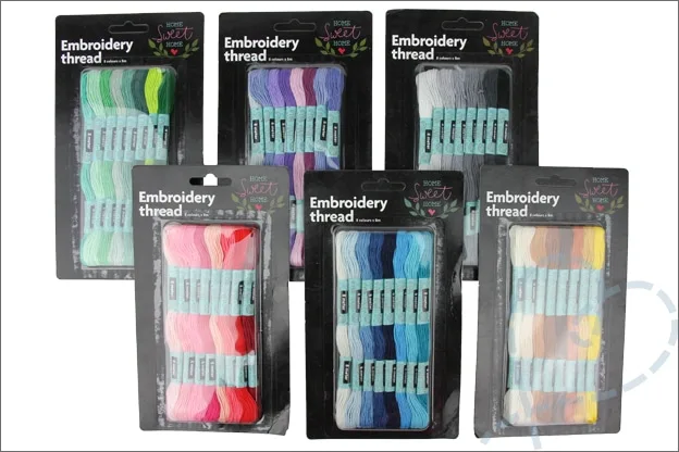 DIY Vriendschaparmbandjes borduurgaren set Action budgetproof