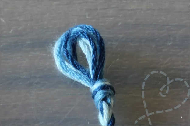 DIY Vriendschaparmbandjes lus knoop visgraat begin