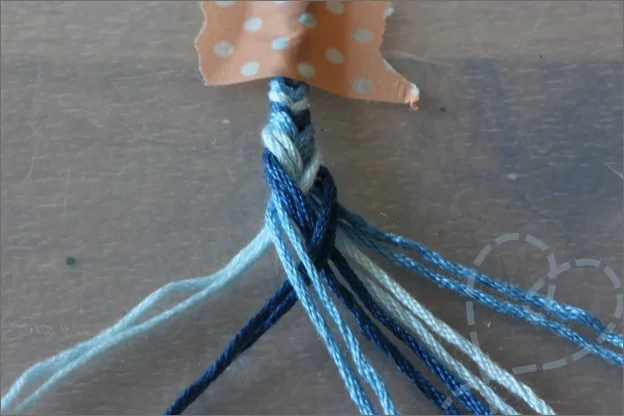 DIY Vriendschaparmbandjes maken stap voor stap visgraat vlechten