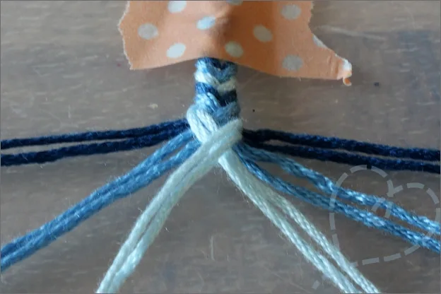 DIY Vriendschaparmbandjes vlechten visgraat uitleg
