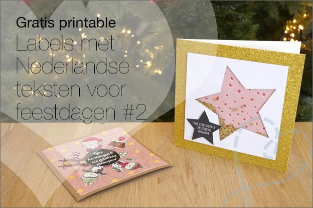 Gratis printable: Labels met Nederlandse teksten voor de feestdagen #2