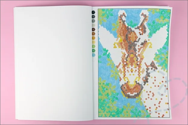 kleuren op nummer review boek