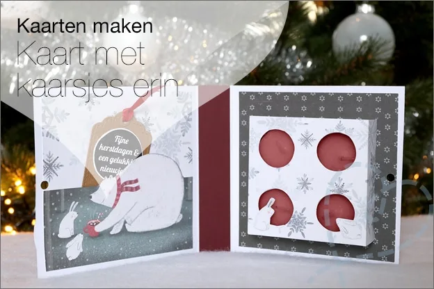 Kaarten maken #133: Kaart maken met kaarsjes (gratis printable)