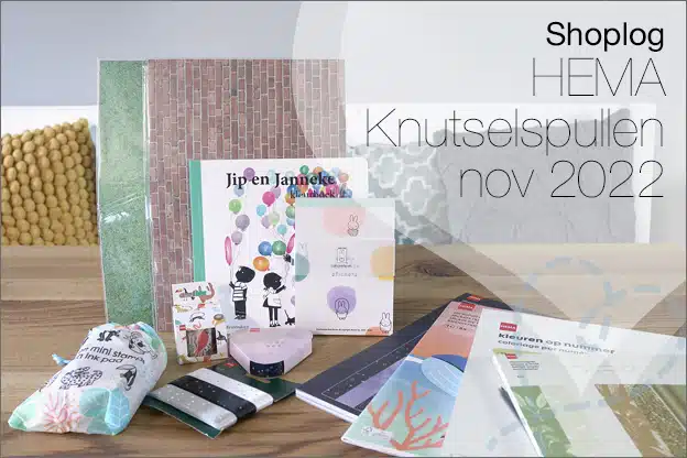 Shoplog: Hema knutselspullen, nov 2022