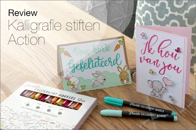 Review Flexibele kalligrafie stiften Action