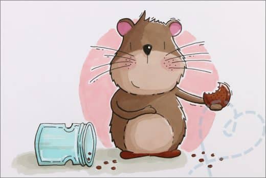 Tekenen: Schattige diertjes teken je zo! in kleur - Nobody ELSe