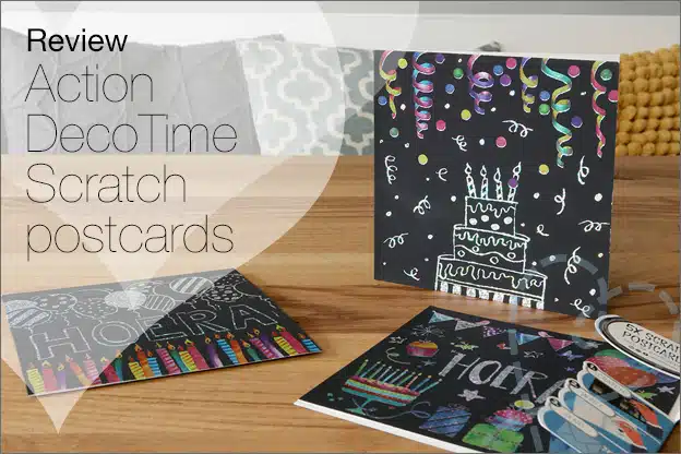 Review: Action DecoTime Scratch postcards