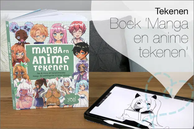 Review Boek Manga en anime tekenen info en voorbeelden