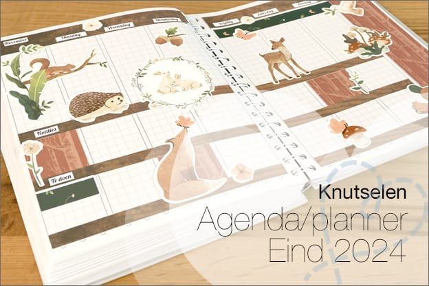 Knutselen #25: Agenda/planner indelen & versieren deel 21