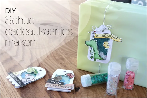 DIY #88: Uitleg schudcadeaukaartjes maken (Shaker tags), incl. gratis printable