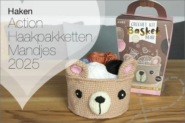 Haken #235: Action Haakpakketten mandjes, begin 2025