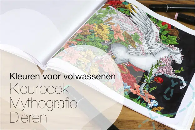 Kleuren voor volwassenen #25: Mythografie Dieren