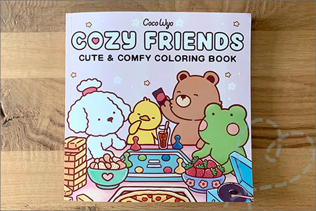 Kleurboek volwassene - Cozy Friends met 40 ontspannende tekeningen voo