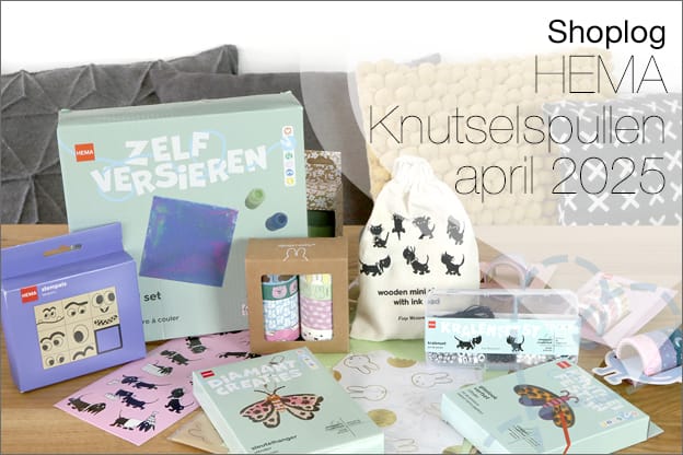 Shoplog: Hema knutselspullen, april 2025