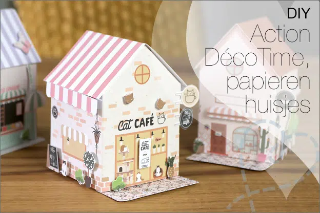 DIY #120: Action DécoTime – DIY Papieren Huisjes