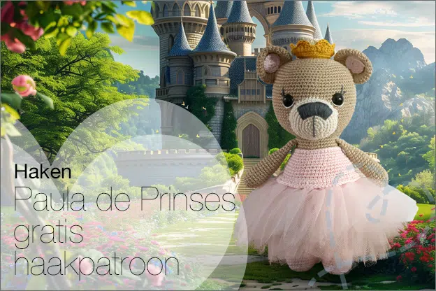 Haken #257: Paula de prinses, gratis haakpatroon