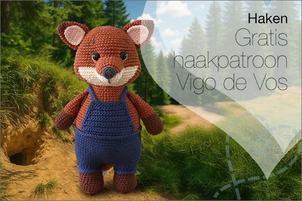 Haken #261: Vigo de Vos, gratis haakpatroon