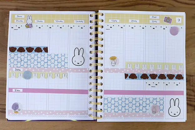 Mascha planner Agenda inspiratie wk 9 nijntje