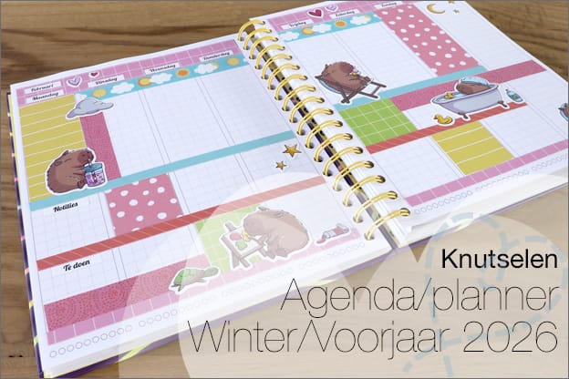 Knutselen #30: Agenda/planner indelen & versieren deel 26