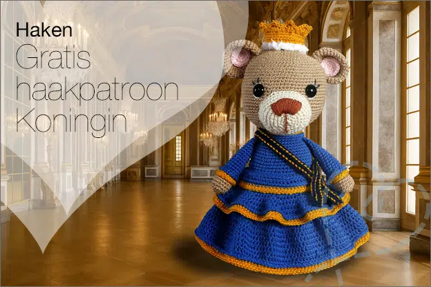Haken #274: Koningin, gratis haakpatroon