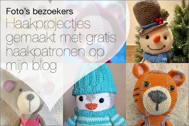 Foto’s bezoekers #31: Haakprojecten van bezoekers