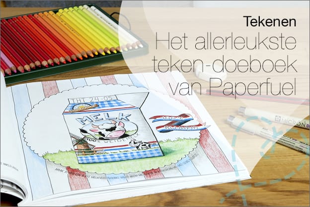 Het allerleukste teken-doeboek van Paperfuel