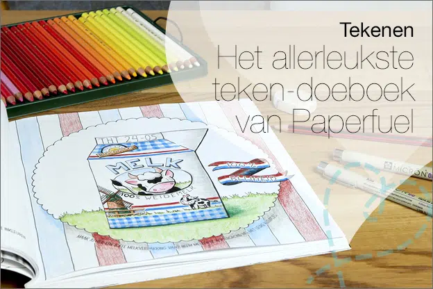 Tekenen #79: Het allerleukste teken-doeboek van Paperfuel
