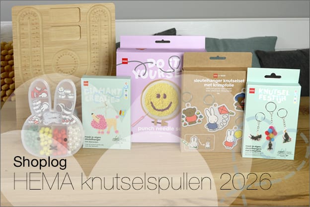 Shoplog HEMA knutselspullen zomer 2026
