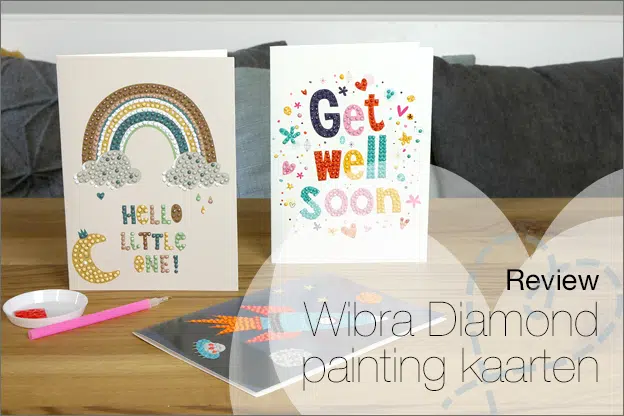 Wibra review Diamond painting kaarten