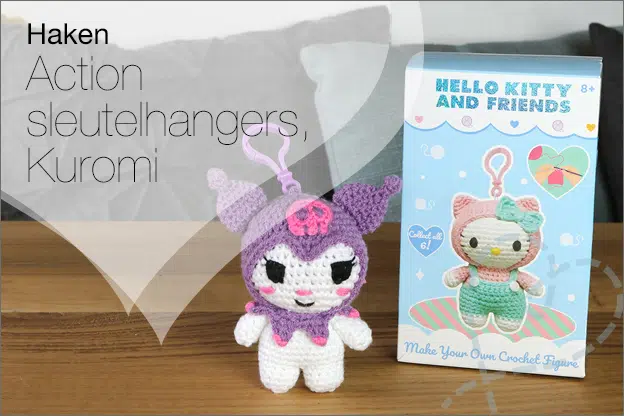 Haken #295: Action Hello Kitty and Friends sleutelhangers, Kuromi