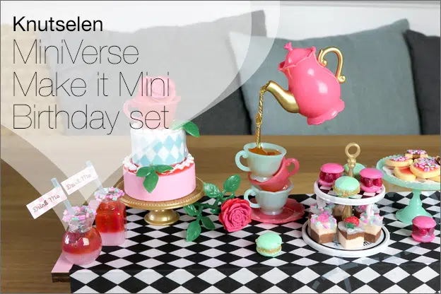 Knutselen #49: MiniVerse Make it Mini Birthday set