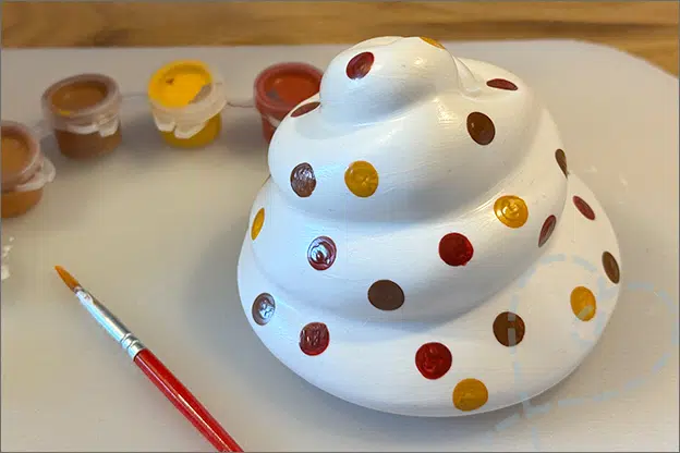 Action Crafts&Co Paint Your Own Festive Mug deksel slagroom