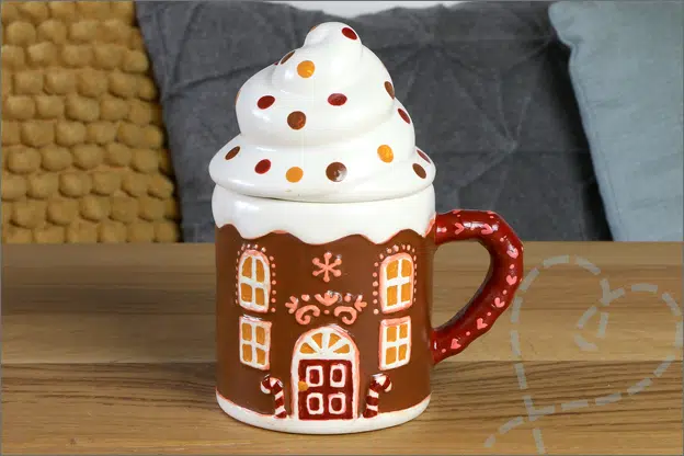 Action Crafts&Co Paint Your Own Festive Mug review eindresultaat