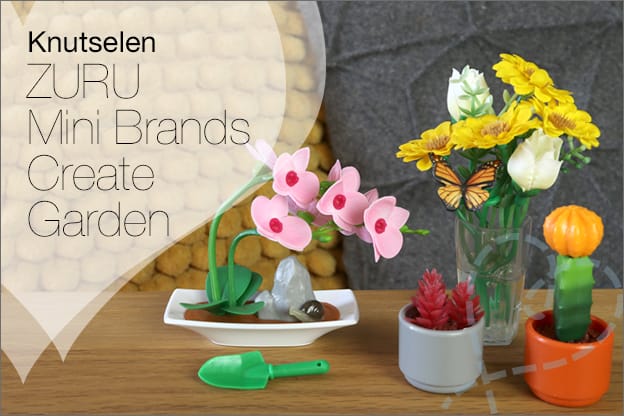 Knutselen #51: DIY miniaturen ZURU Mini Brands Create Garden