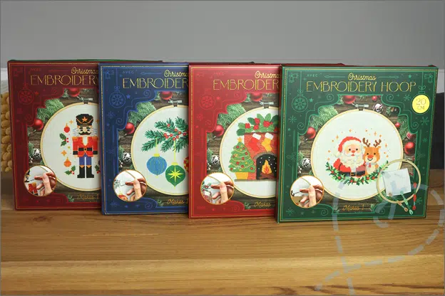 Action borduursetjes kerst Assortiment