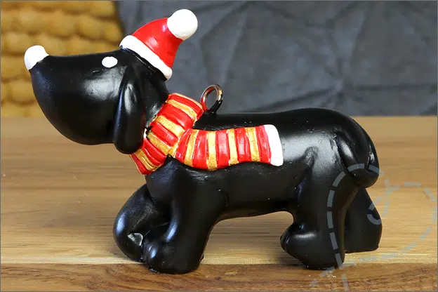 knutselpakket HEMA voor kerst gipshangers Takkie