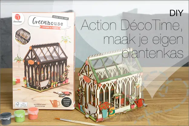 DIY #115: Action DécoTime, maak je eigen plantenkas