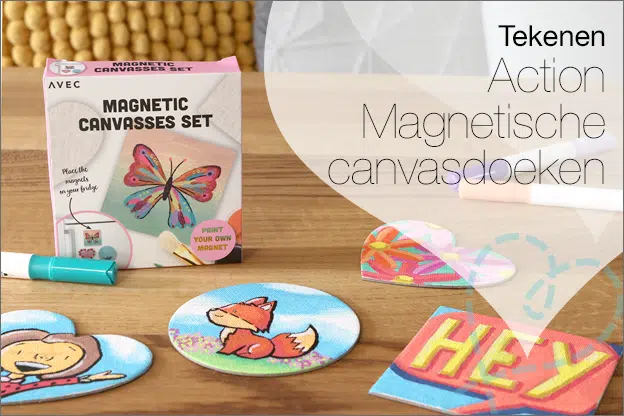 Tekenen review Action Magnetische canvasdoeken