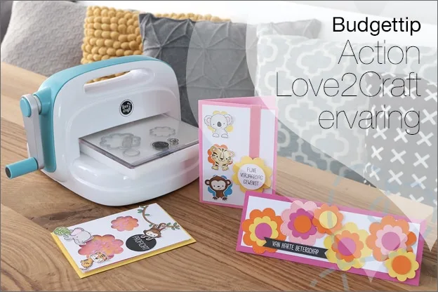 Budgettip: Nieuwe Action snij- en embossingmachine Love2craft (2021)