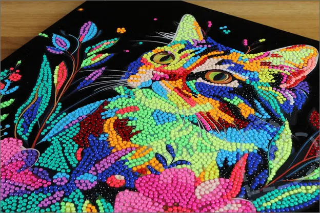 Action Avec Diamond painting canvas neon velvet review